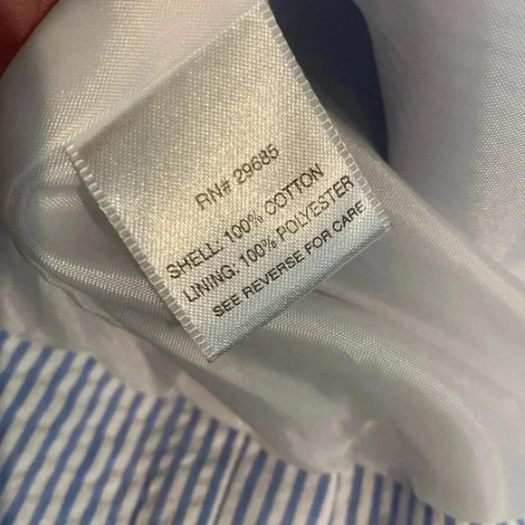 Pendleton seersucker women’s blazer - small - cotton - great condition - Picture 4 of 6